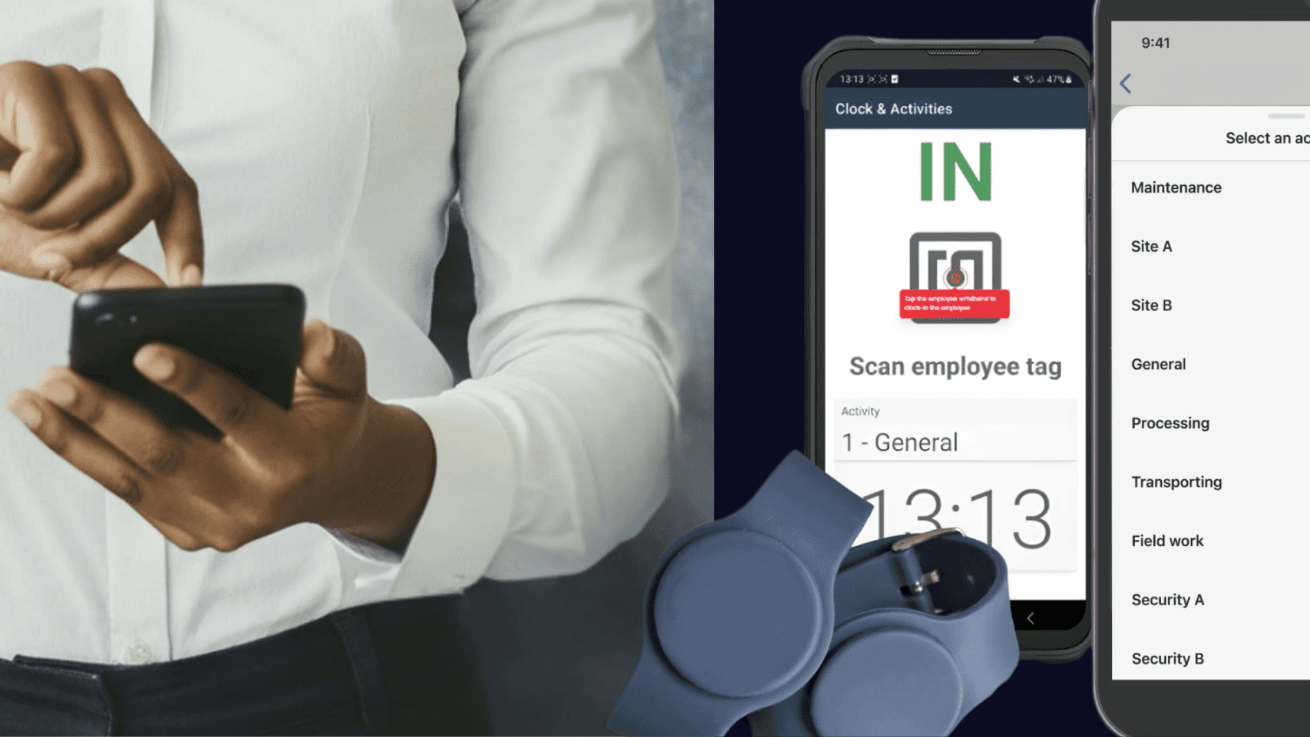 RFID & Rugged Device Clocking