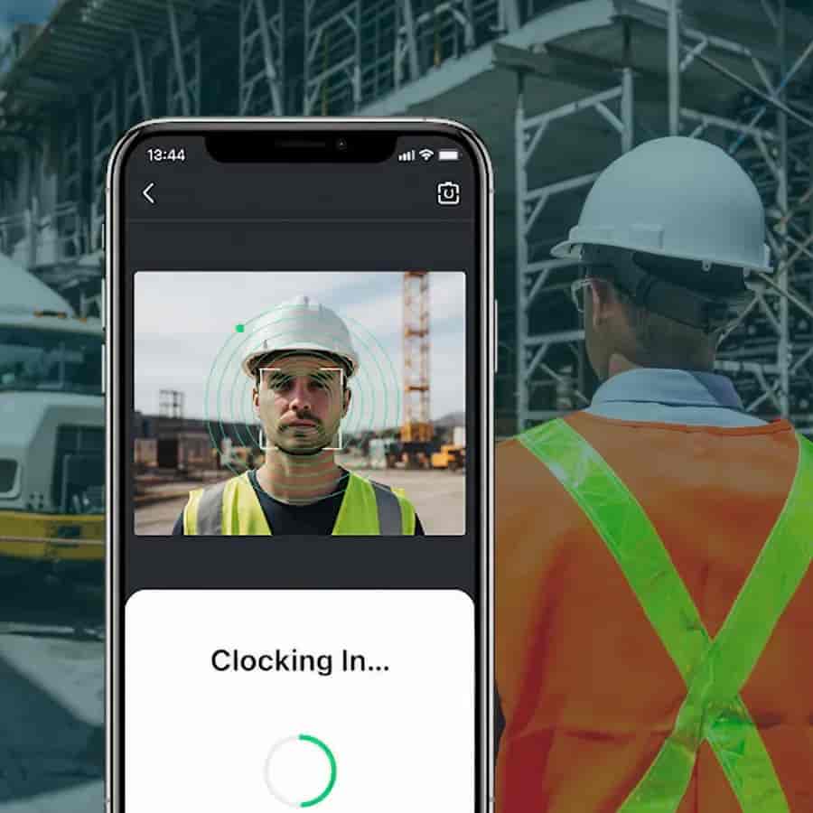 facial recognition clocking app